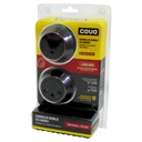 CERROJO DOBLE CILINDRO 45MM NEGRO MATE COVO