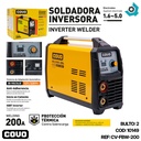 MAQUINA DE SOLDAR 200AMP COVO