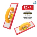 LLANA DE GOMA 12" X 4" ASPERO COVO