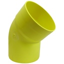 CODO 45GR PVC SANIT 200MM EXC TUBRICA