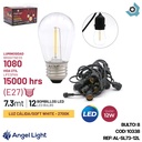 BOMBILLOS LED 2W X 12 PIEZAS VINTAGE ANGEL LIGHT