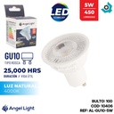 BOMBILLO LED DICROICO 5W GU10 4000K ANGEL LIGHT