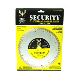 [1045] DISCO DIAMANTADO 7 1/4" CORTE TURBO SECURITY