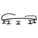 JUEGO DE ACCESORIOS DE BANO 4 PIEZAS GRIVEN GUN METAL