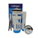 VALVULA DE DESCARGA DUAL PARA SANITARIO DE DOS PIEZAS CON BOTON GRIVEN