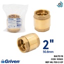 VALVULA CHEQUE 2" CON RESORTE GRIVEN