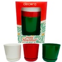 TRIPACK MATERO PLATO PP ART CIL LISO D-10