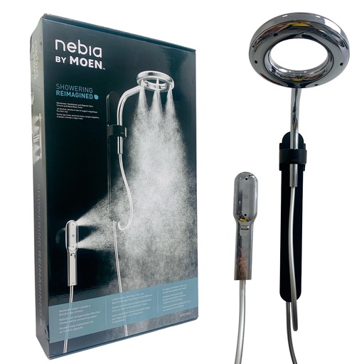 [10625] CABEZAL DE DUCHA Y DE MANO TIPO LLUVIA MOEN