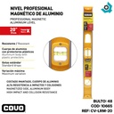 NIVEL PROFESIONAL MAGNETICO DE ALUMINIO 20" COVO