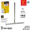 CLAVO DE ACERO PARA CONCRETO 3" SECURITY
