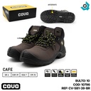 BOTAS DE SEGURIDAD MARRON TALLA 39 COVO