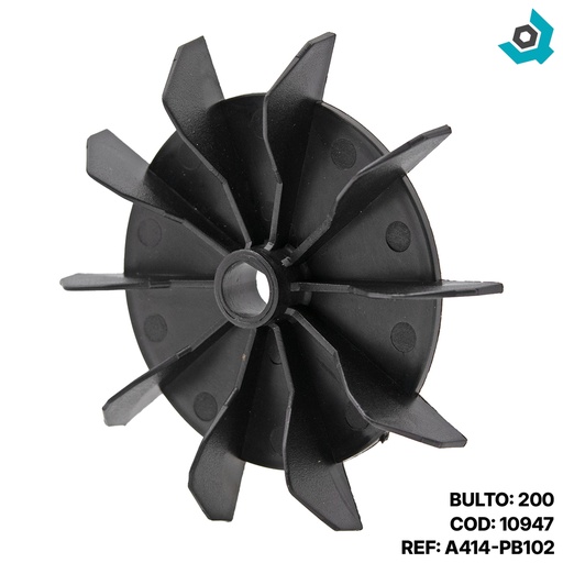 [10947] ASPA PARA MOTOR DE BOMBA DE AGUA