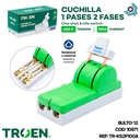 CUCHILLA ELECTRICA 1 PASE 2 POLOS X 100A TROEN