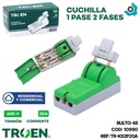 CUCHILLA ELECTRICA 1 PASE 2 POLOS X 20A TROEN