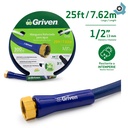 MANGUERA 1/2" DE JARDINERIA REFORZADA 7.62 METROS GRIVEN