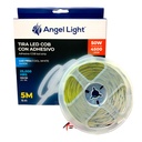 TIRA DE LUZ LED CONTINUA CON ADHESIVO LUZ FRIA 6400K 50W 5 METROS ANGEL LIGHT
