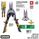 TIJERA DE AVIACION 10" CORTE RECTO COVO