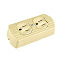 TOMACORRIENTE DOBLE TIPO PANELITA  U05