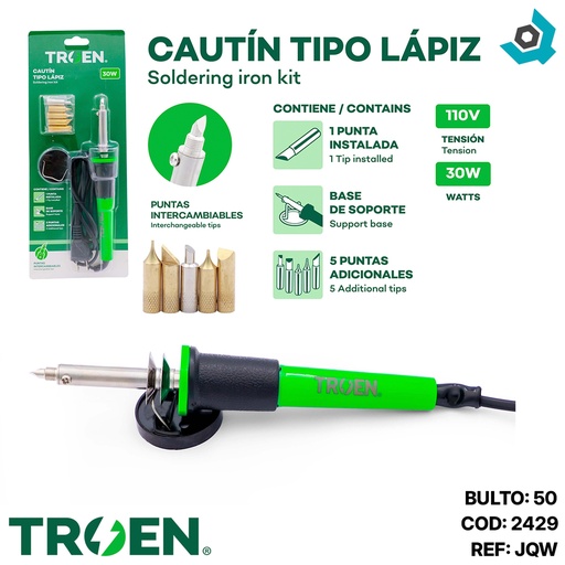 [2429] CAUTIN ELECTRICO 30W TROEN