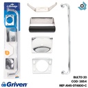 JUEGO DE BANO CROMADO 5 PIEZAS GRIVEN