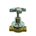 VALVULA 1/2" SIN ROSCA PARA TUBO DE COBRE ITALY