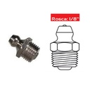 GRASERA 1/8" N.P.T 10 RECTA MEJIA (25C X 100U)