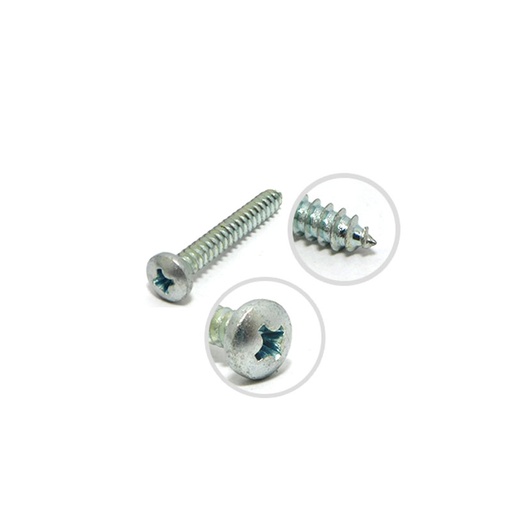 [6056] TORNILLO LAMINADO CABEZA PAN 8X1 1/4 MEJIA (16C X 250U)