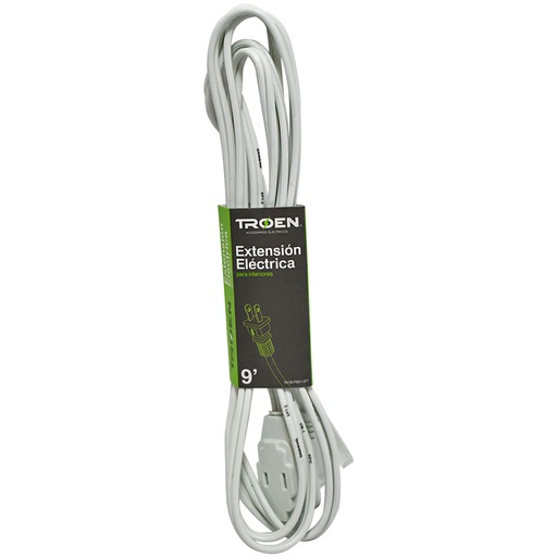 [6358] EXTENSION ELECTRICA SIN TIERRA 9FT TROEN