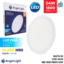 LAMPARA LED PARA EMPOTRAR REDONDA 24W 12" LUZ BLANCA ANGEL LIGHT