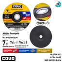 DISCO PARA CORTE 7" DE METAL COVO
