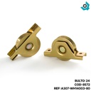 RUEDA O ROLDANA PARA PORTON 80MM - 3"