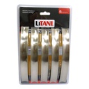 JUEGO DE TIRADORES 5PZAS 160MM LITANI