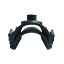 ABRAZADERA SENCILLA 110MM 4" SALIDA 1" PARA RIEGO FAPLAST