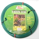 MANGUERA 1/2" X 25MTS C/ CONEXION BRONCE PTM04030