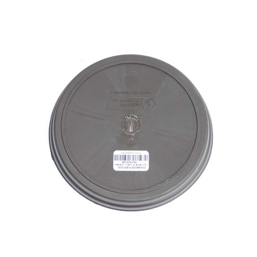 [7313] PLATO MATERO PP CLÁSICO D-20 MARRÓN DECORA