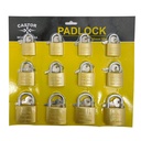 CANDADO DE BLISTER 30-40-50MM CASTOR