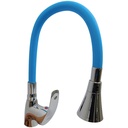 GRIFERIA PARA FREGADERO MONOMANDO FLEXIBLE TURQUESA GRIVEN