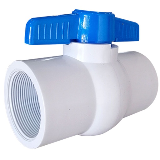 [7689] VALVULA 2" PVC CON ROSCA TUBRICA