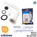 SIFON PARA LAVAMANOS 1 1/4" FLEXIBLE GRIVEN